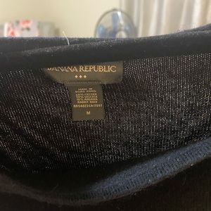 Black long sleeve top